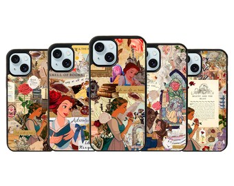 Fairy tale phone case inspired by Beauty and Beast for iPhone 15 14 13 12 11 X XR SE 2022 Samsung S24 S24ultra S23 S22 S21 S21FE A55 A54 A53