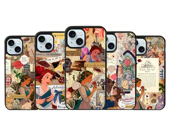 Coque de téléphone inspirée des contes de fées pour iPhone 15 14 13 12 11 X XR SE 2022 Samsung S24 S24ultra S23 S22 S21 S21FE A55 A54 A53