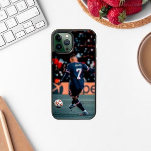 Mbappé PSG phone case for iPhone SE2022/7/8/X/XsMax/11/12mini/13pro/14ProMax and Samsung S20FE/S21FE/S20/S21Plus/S22/S23Ultra/A71/A10/A12/ 3