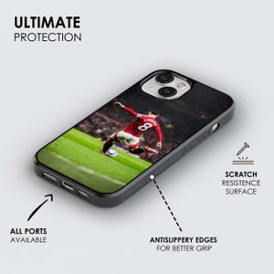 Bruno Fernandes football phone case for a Manchester United fans for iPhone and Samsung image 5