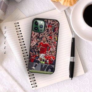 Cristiano Ronaldo Vintage phone case for iPhone 7/8/SE 2020 X/XR/11/12/13/14 and Samsung A12/A13/A14/A22/A23/A32/A33/A34/A52/A53/A54 6