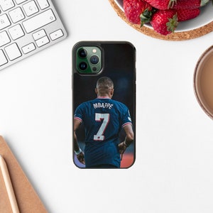 Mbappé PSG phone case for iPhone SE2022/7/8/X/XsMax/11/12mini/13pro/14ProMax and Samsung S20FE/S21FE/S20/S21Plus/S22/S23Ultra/A71/A10/A12/ 7