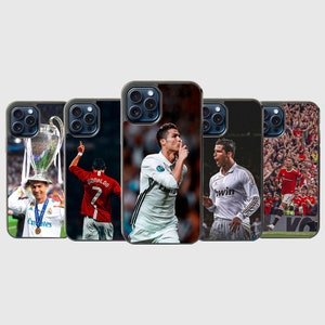 Cristiano Ronaldo Vintage phone case for iPhone 7/8/SE 2020 X/XR/11/12/13/14 and Samsung A12/A13/A14/A22/A23/A32/A33/A34/A52/A53/A54 image 1