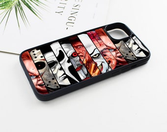 Horror lovers phone case / Horror movie phone case / Scary spooky halloween / Gift for Horror movies lovers iPhone 15 14 13 12 11 SE2022 XR