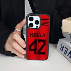 Custodia personalizzata per telefono München/nome Bayern personalizzato Handyhülle per iPhone 7 8 SE2022 X XR 11 12mini 13pro 14Promax Samsung A12 A13 A14 A22.. immagine 5