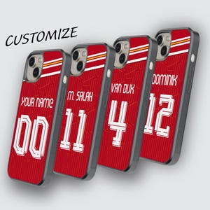 Spersonalizowane etui na telefon Liverpool/ etui na iPhone&#39;a Liverpool/ Liverpool FC. Etui na Samsunga/ etui piłkarskie na iPhone&#39;a 7 8 SE X 11 12 13 14 15 16