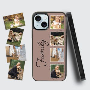 Coque de téléphone personnalisée avec collage de photos / Cadeau pour la fête des mères / Cadeau personnalisé pour elle / Fait main / Personnalisé / Cadeau mignon / Cadeaux d'anniversaire /