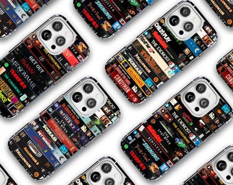 New Retro Horror VHS tape phone case / Horror movie phone case / Scary halloween / Gift for Horror movies lover iPhone 17 16 15 14 13 12