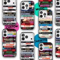 Personalized Cassette Album Phone Case / Retro Custom Music Album iPhone Case / 70s 80s 90s Retro Custom Cover / Retro Vintage Lover Gifts