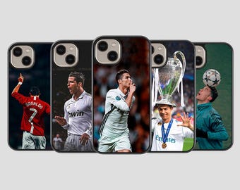 Custodia vintage per telefono Cristiano Ronaldo per iPhone 7/8/SE/X/XR/11/12/13/14/15/16 e Samsung A13 A14 A15 A16 A17 A35 A36 A37 A55 A56 A57 S25