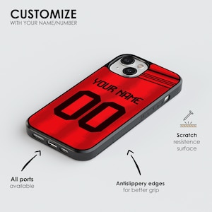 Custodia personalizzata per telefono München/nome Bayern personalizzato Handyhülle per iPhone 7 8 SE2022 X XR 11 12mini 13pro 14Promax Samsung A12 A13 A14 A22.. immagine 3