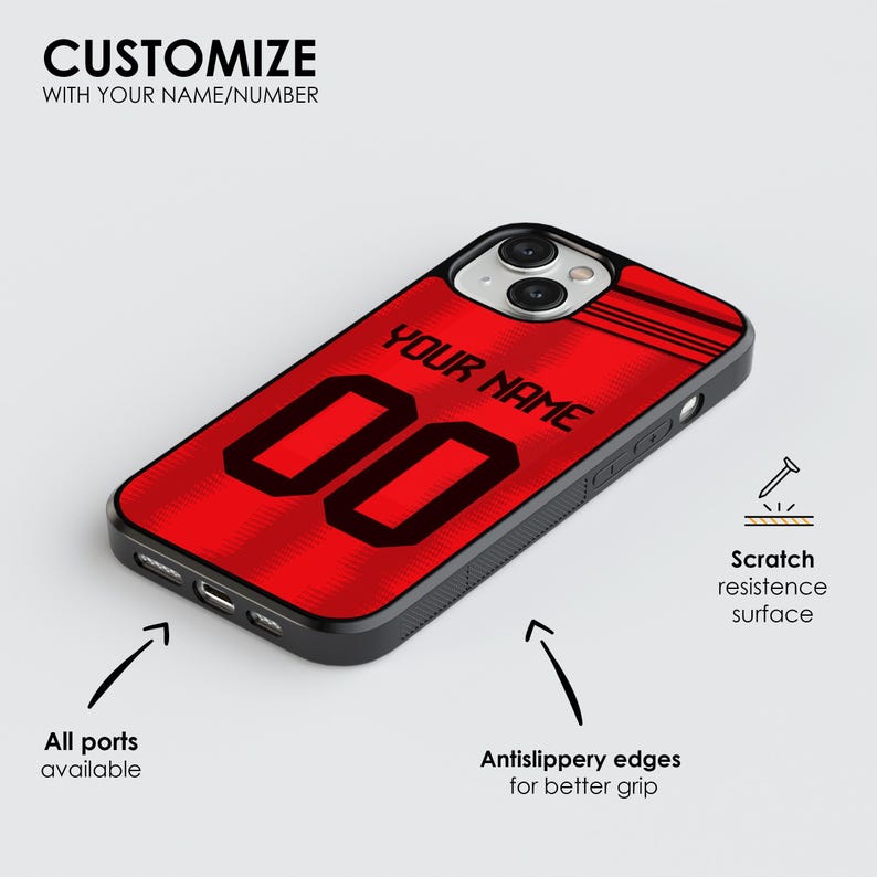 Custodia personalizzata per telefono München/nome Bayern personalizzato Handyhülle per iPhone 7 8 SE2022 X XR 11 12mini 13pro 14Promax Samsung A12 A13 A14 A22.. immagine 3
