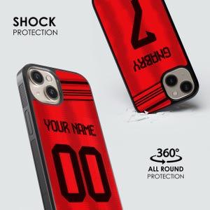 a phone case with the number one on it