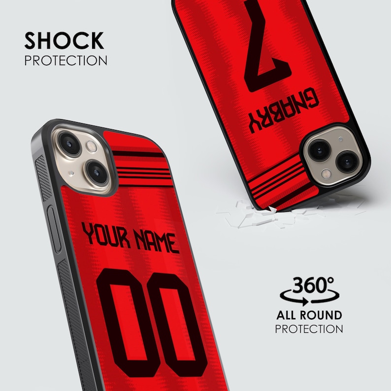 a phone case with the number one on it