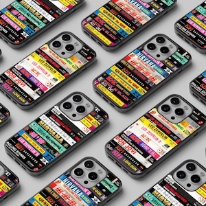 Custodia per telefono con cassetta musicale retrò personalizzata / Custodia per telefono con musica personalizzata / Regali per gli amanti della musica / Regali per gli amanti del retrò / iPhone Samsung retrò