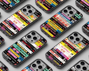 Custom Music Retro cassette phone case / Personalized music cover Phone case / Music lover gifts / Retro  Lover gifts / Retro iPhone Samsung
