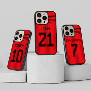 Custodia personalizzata per telefono München/nome Bayern personalizzato Handyhülle per iPhone 7 8 SE2022 X XR 11 12mini 13pro 14Promax Samsung A12 A13 A14 A22.. immagine 2
