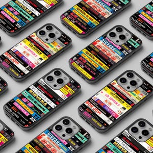 Benutzerdefinierte Musik Retro Kassette Telefon Hülle / Personalisierte Musik Abdeckung Handyhülle / Musik Liebhaber Geschenke / Retro Liebhaber Geschenke / Retro iPhone Samsung