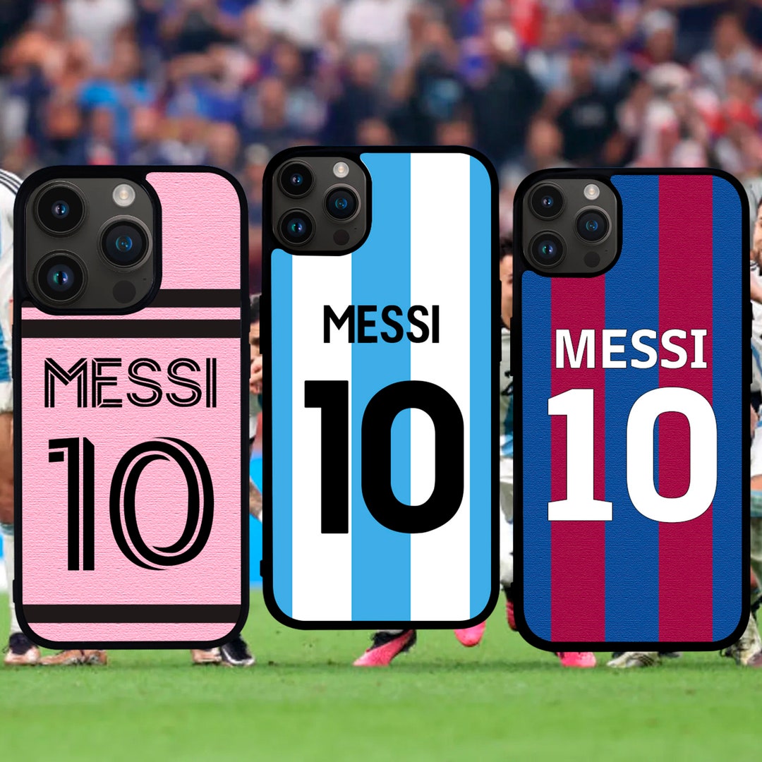 Lionel MESSI Phone Case Representing FC Barcelona Inter Etsy