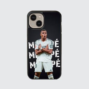 Mbappé Fußball Handytasche passend für iPhone SE2022/7/8/X/XsMax/11/12mini/13pro/14ProMax/15/15Pro und Samsung S20FE/S21FE/S20/S21Plus/S22/S23Ultra