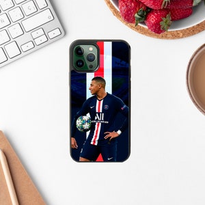 Mbappé PSG phone case for iPhone SE2022/7/8/X/XsMax/11/12mini/13pro/14ProMax and Samsung S20FE/S21FE/S20/S21Plus/S22/S23Ultra/A71/A10/A12/ 2