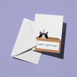 Cat Birthday Card | Funny Cat
