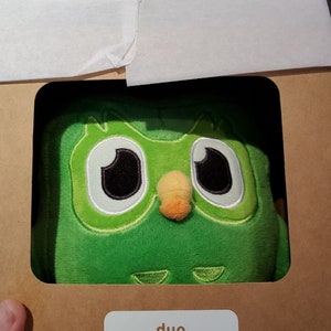 Duolingo Plushie Brand New Duo Owl 10 year anniversary Limited -  France