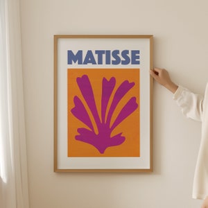 Henri Matisse Print, Matisse Poster, Apartment Decor, Printable Exhibition Poster, Matisse Wall Art