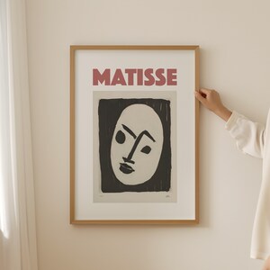 Henri Matisse Print, Matisse Poster, Apartment Decor, Printable Exhibition Poster, Matisse Wall Art