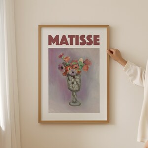 Henri Matisse Print, Matisse Poster, Apartment Decor, Printable Exhibition Poster, Matisse Wall Art
