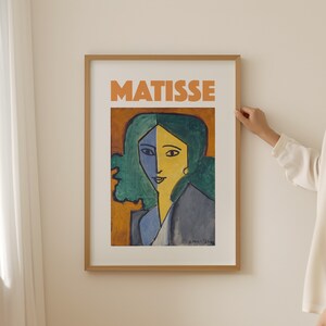 Henri Matisse Print, Matisse Poster, Apartment Decor, Printable Exhibition Poster, Matisse Wall Art