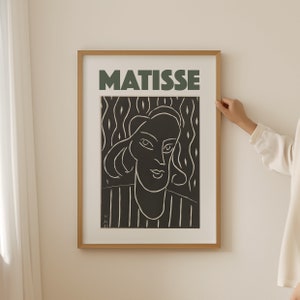 Henri Matisse Print, Matisse Poster, Apartment Decor, Printable Exhibition Poster, Matisse Wall Art