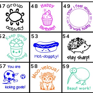 Clearance Merit Stamp Multiple Sizes image 6