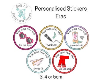 Personalised Merit stickers - Eras