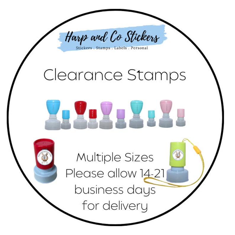 Clearance Merit Stamp Multiple Sizes image 1