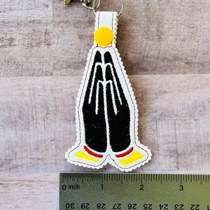 Namashte Handsign Keychains - Unique Yoga Inspired Accessories for Good Vibes and Mindfulness