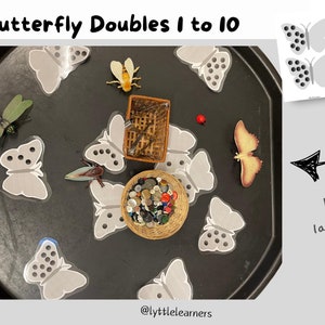 Butterfly Doubles 1-10 Maths Game – Printable Number Resource (PDF)