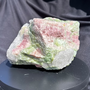 Green and Pink Tourmaline Specimen - Magnificent - 2 LBS 7 OZ - Energy Rating 10 out of 10 - Anchi Crystal -&quot;Austin&quot;