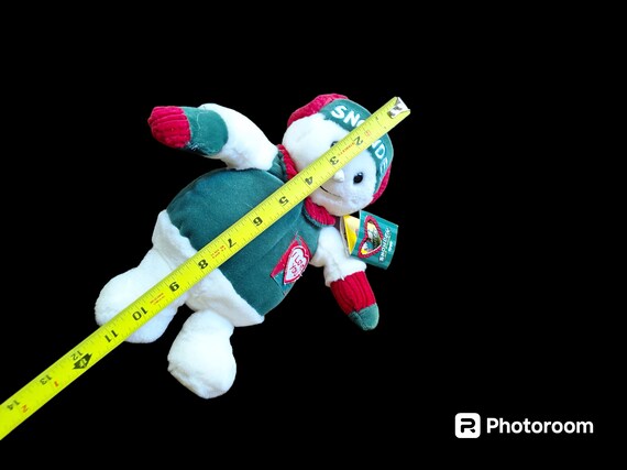 Vintage 1998 Snowden and Friends Snowman Stuffed Animal Character