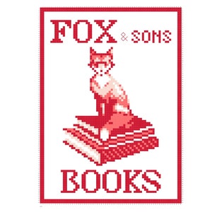 You've Got Mail “Fox & Sons” Cross Stitch Pattern | Digital Download