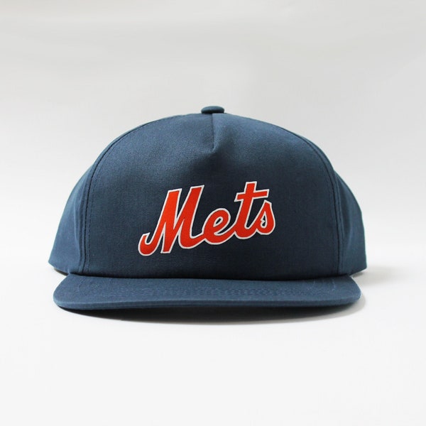 New York Mets Hat | Vintage Style Mets Hat | New York Mets Throwback Hat | Mets Hat Gift