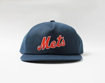 New York Mets Hat | Vintage Style Mets Hat | New York Mets Throwback Hat | Mets Hat Gift