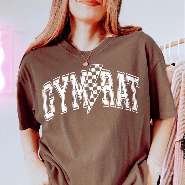 Camiseta de gimnasio Comfort Colors®, camiseta de fitness, camiseta de entrenamiento, regalos para él, regalo para ella, diseño NEGRO