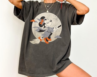 Comfort Colors® Witchy Halloween Shirt, Halloween Tshirt For Women, Witch T-Shirt Spooky Season Shirt
