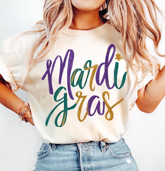 Comfort Colors® Mardi Gras Shirt, Mardi Gras Festival T Shirt