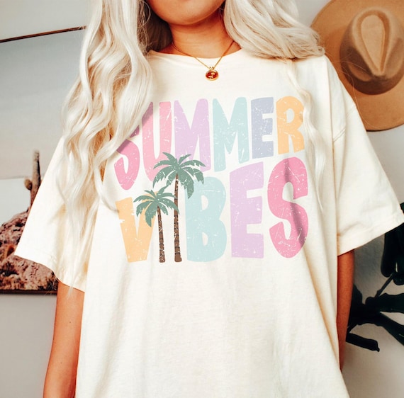 Comfort Colors® Summer Shirt, Trendy Shirt, Hello Summer Shirt, Best Gifts for Her, Beach Shirt