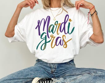 Comfort Colors® Mardi Gras Shirt, Mardi Gras Festival T Shirts