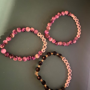 Suga, Yoongi, and Daechwita Bracelets