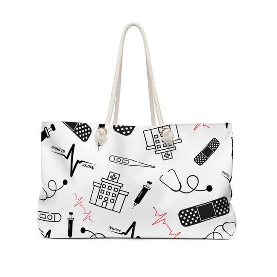 Bag for Nurse, Nursing Tote Bag, Overnight Bag for Nurse, RN  display picture 2