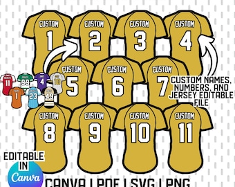 Custom Softball Team Digital File, Softball Canva Editable, Softball Jersey SVG, Custom Softball File, Custom Softball PNG, Softball Custom